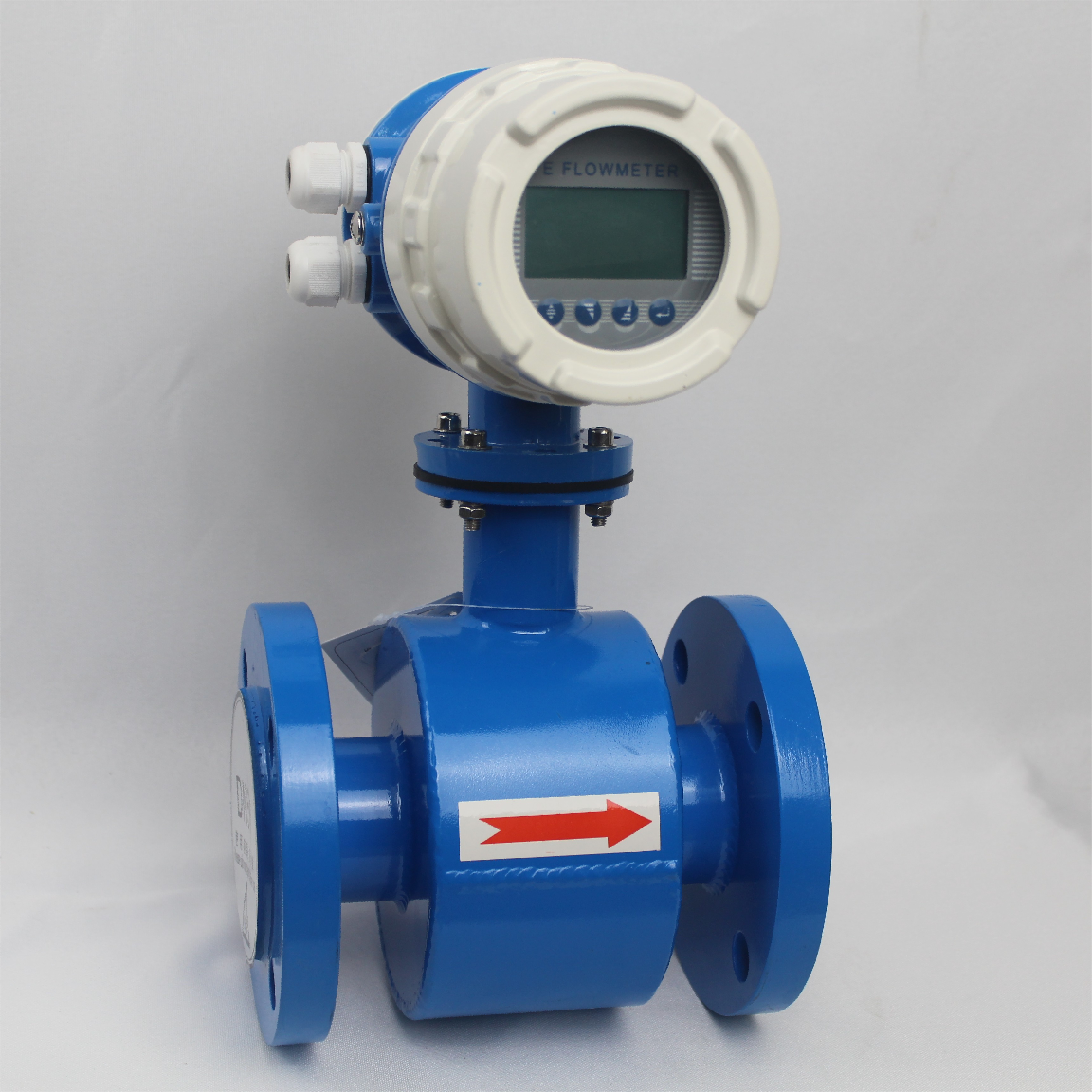 Customized Ip65 Ip68 Dn50-Dn200 Stainless Steel Water Digital Sensor Electromagnetic Ultrasonic Flowmeter Magnetic Flow Meter
