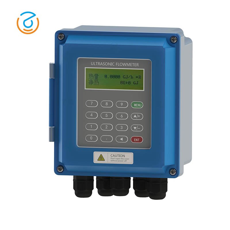 TUF-2000B Precision Liquid Measurement Water And Oil Digital Wall Mounted Ultrasonic Flowmeter