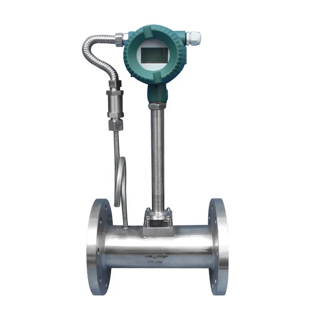 China Low Cost Accuracy Level 1.0% /1.5% Flange Clamp Smart Vortex Meter Turbine Flow Meter