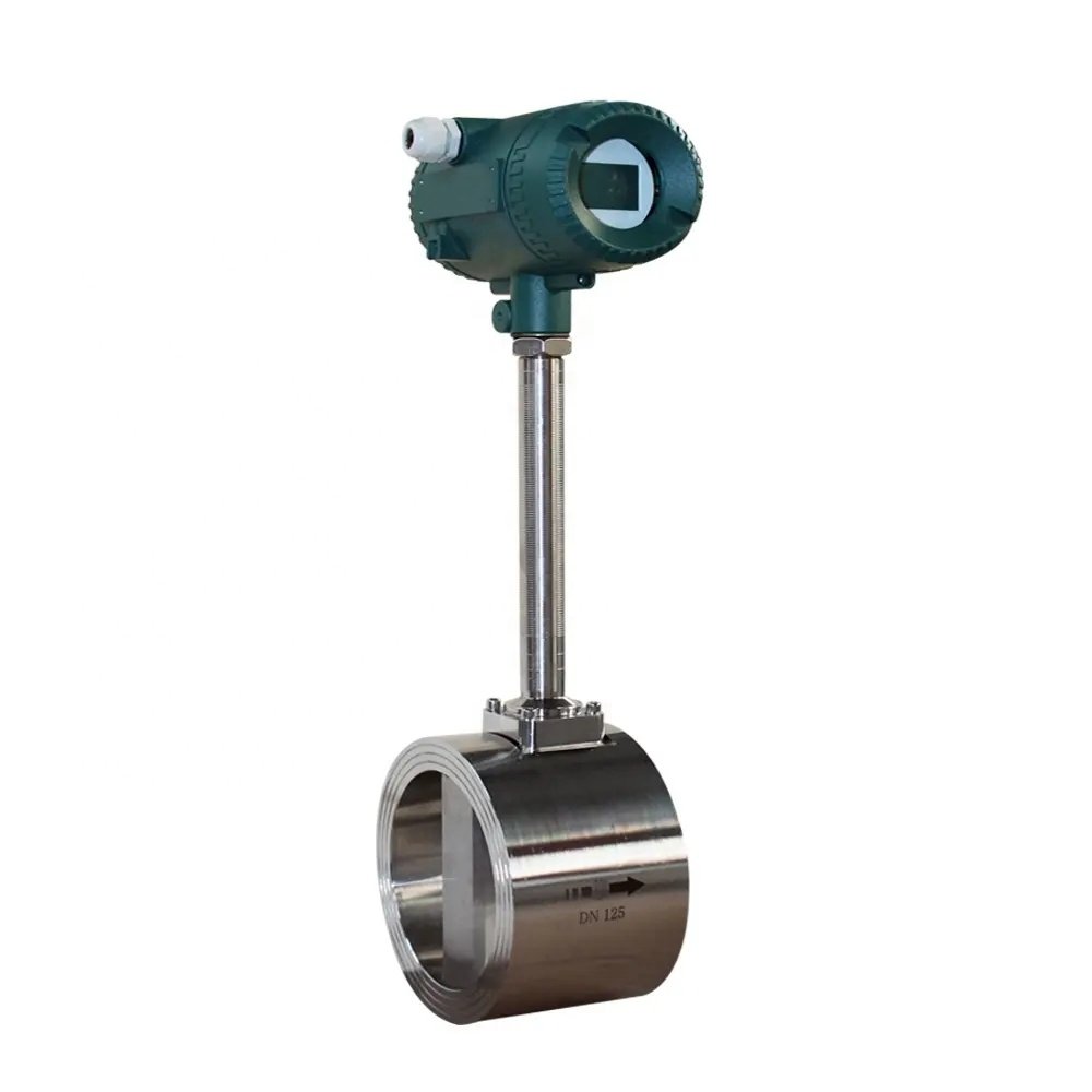 China Low Cost Accuracy Level 1.0% /1.5% Flange Clamp Smart Vortex Meter Turbine Flow Meter