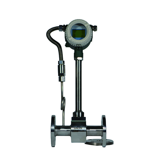 Stainless Steel Parts Calibration Certificate Dual System vortex Flow Transmitter