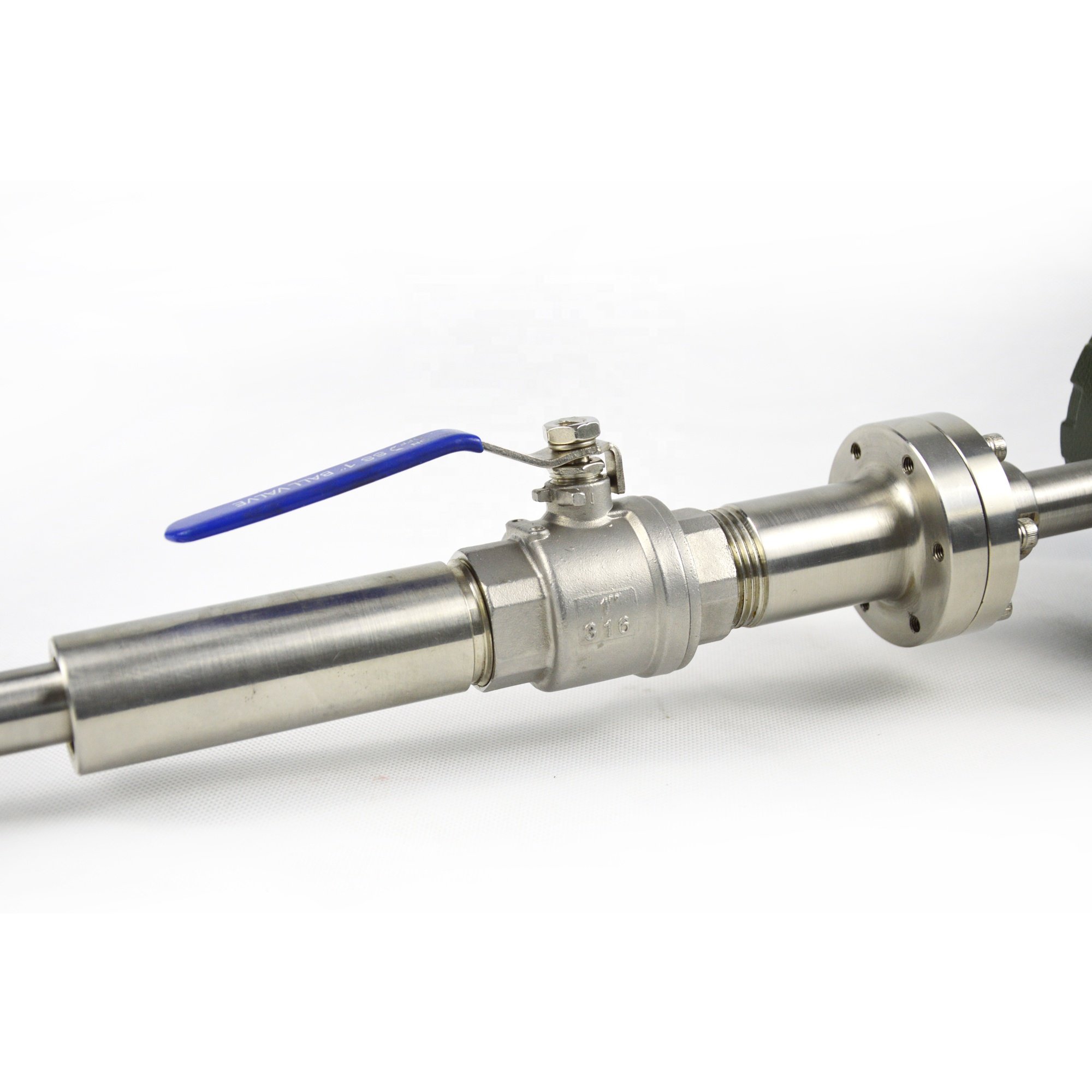 Insertion Thermal Gas Mass Flow Meter Thermal Mass Flow Meter for air Compressor