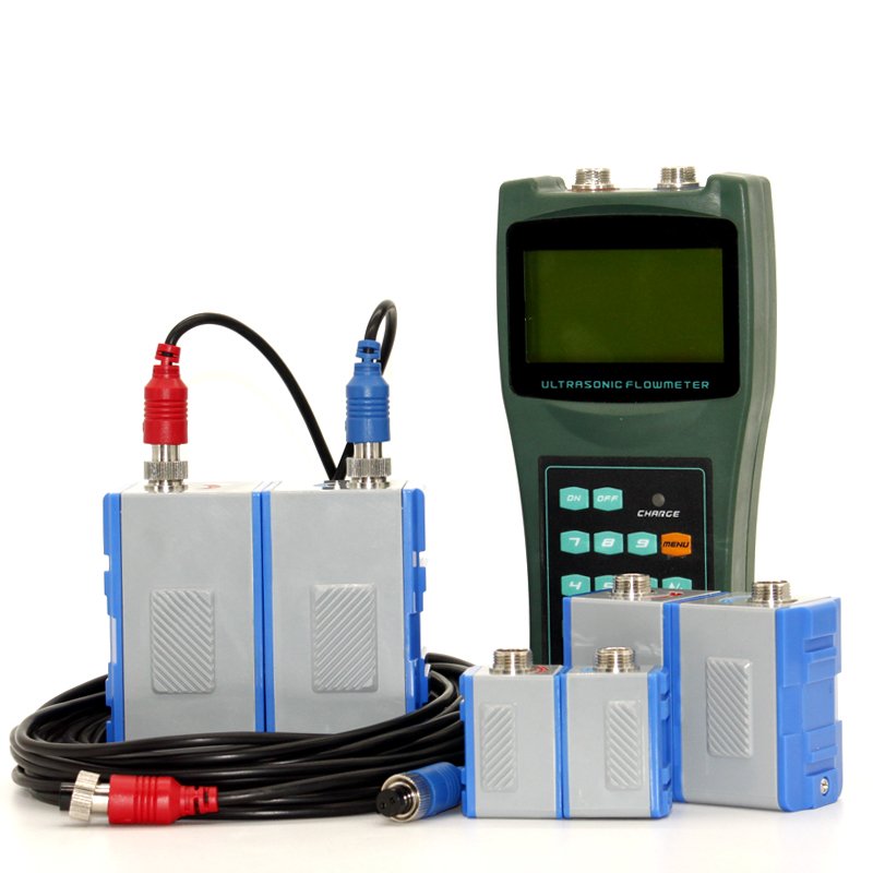 New Designed Portable Handheld Clamp on Water Price Flow Meter Ultrasonic Flow Meter