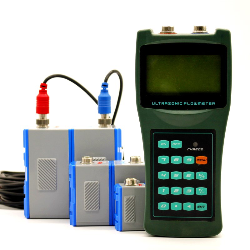 New Designed Portable Handheld Clamp on Water Price Flow Meter Ultrasonic Flow Meter