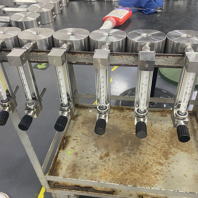 DK800 High Accuracy Portable air Flow Meter,glass Tube Flowmeter For Gas