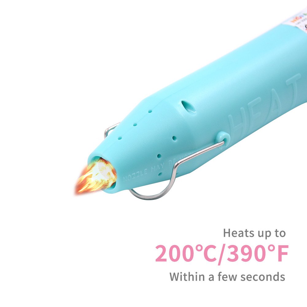 300W MF300D Hot Air Gun Fast Heating Variable Temperature Adjustable Two Air Flow Speed Heat Gun with CE