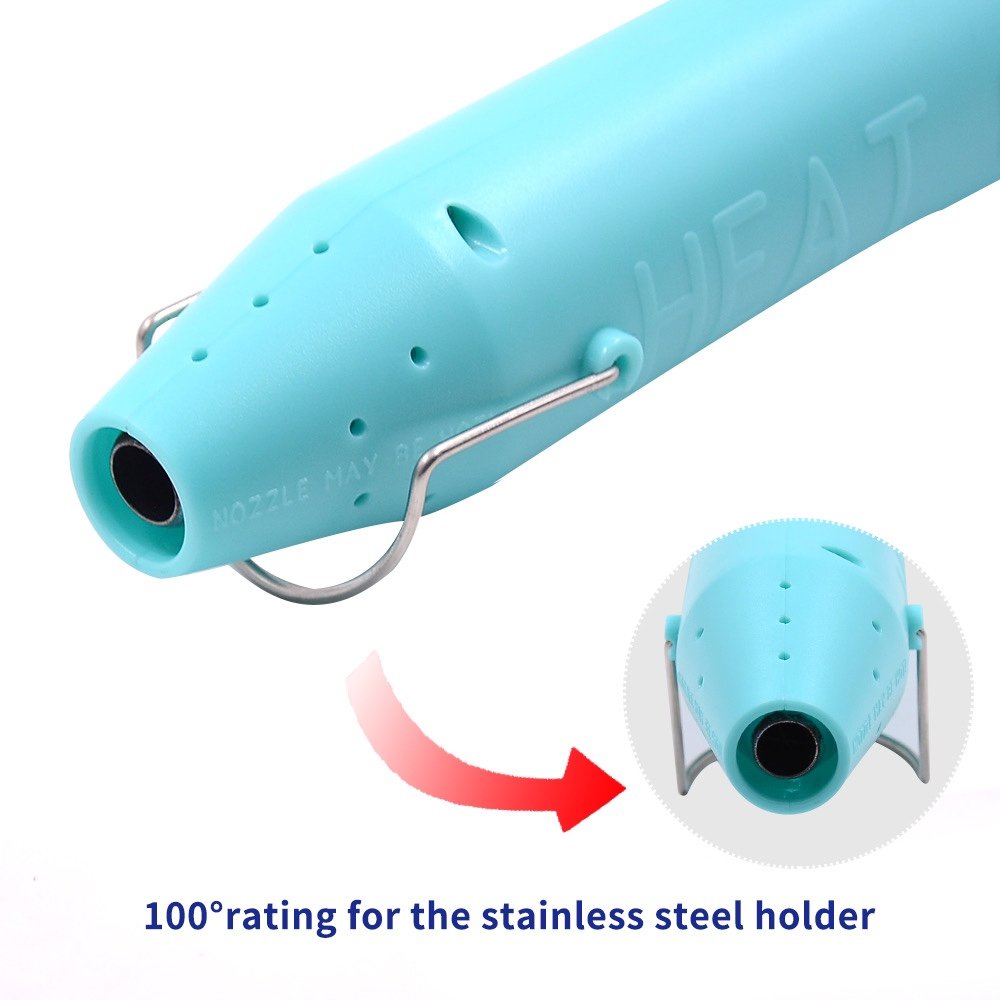 300W MF300D Hot Air Gun Fast Heating Variable Temperature Adjustable Two Air Flow Speed Heat Gun with CE