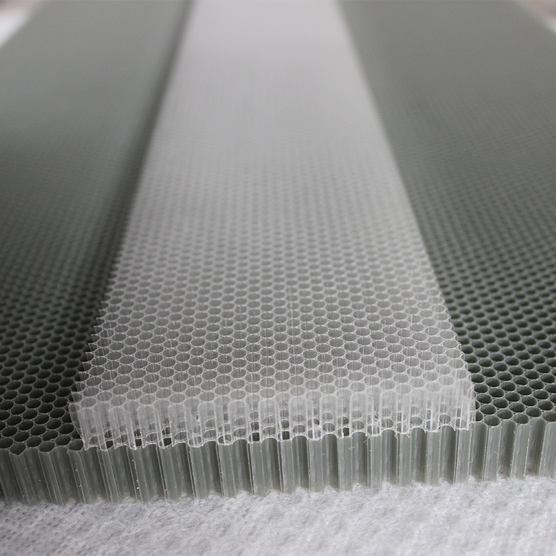 Waterproof Moisture-Proof 6mm Thick PP Plastic Honeycomb Board Fabric Covering Sheets for Sound Barriers Highways Viaducts