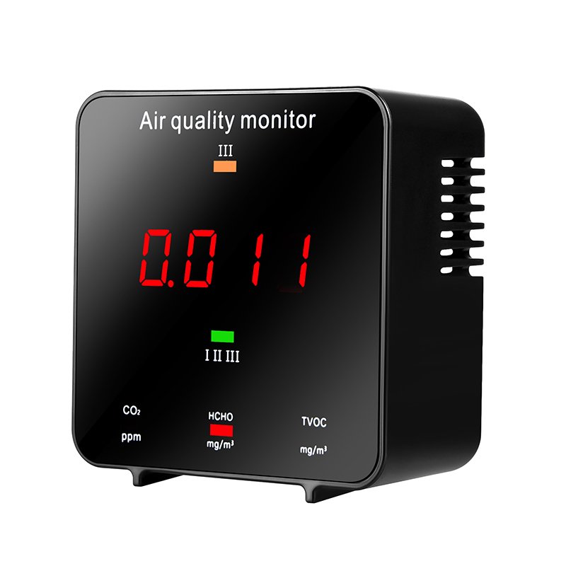 Indoor CO2 Meter, CO2 Temperature Humidity IAQ Monitor, Workshop Classroom Office air Quality CO2 Monitor