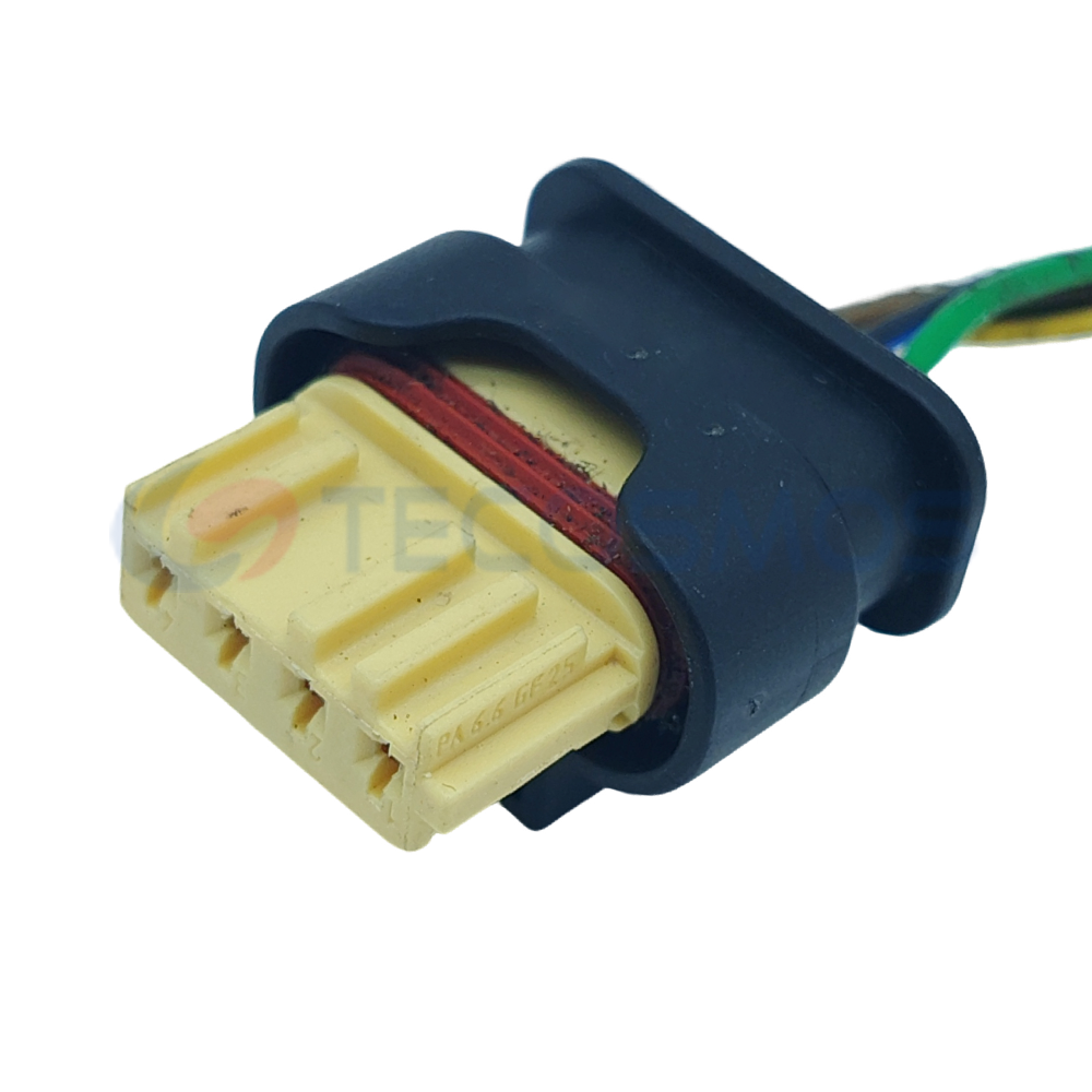 Auto Parts air Flow Meter Sensor Connector Plug Waterproof Shell Suitable for BMW 4P Female 805-122-567
