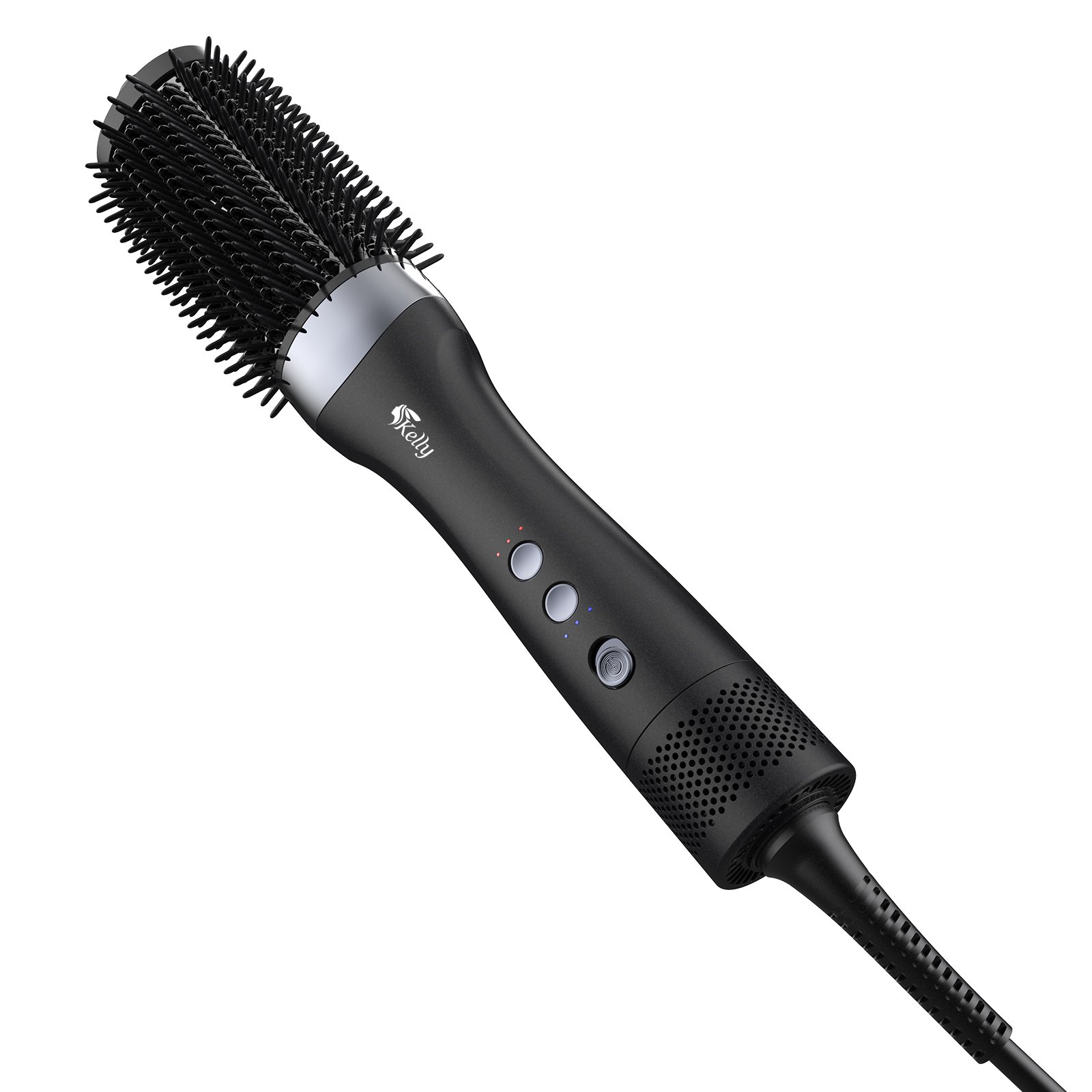 Blowout Brush with Ceramic Bristles, Hot air Flow Blow Dryer Brush, Blow Dry Hair Dryer Wet to Dry, BLDC Blowdry Brush