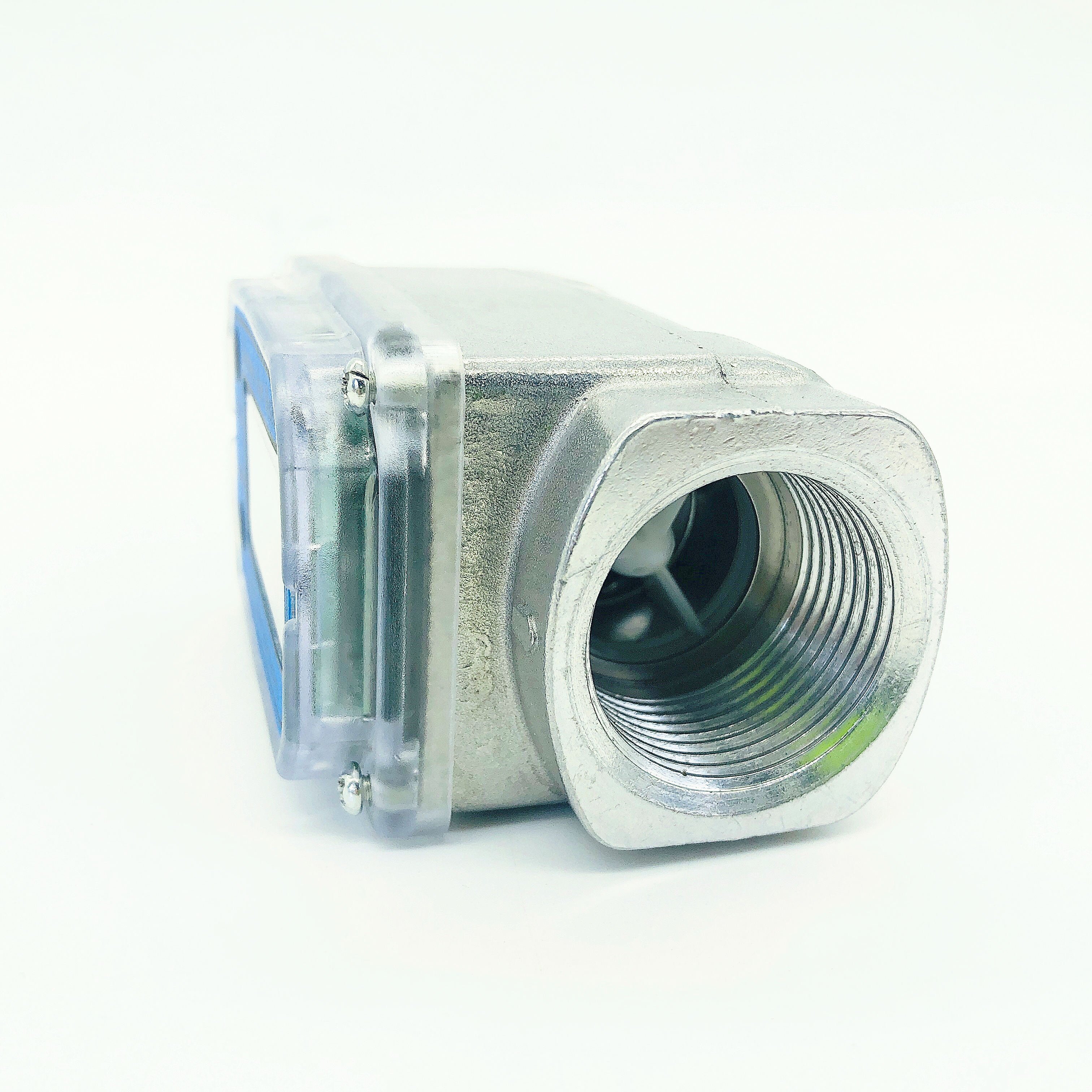 Electronic Aluminum Turbine Flowmeter Pulse Digital Diesel Fuel Flow Meter with LCD Display