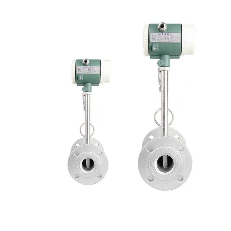 Professional Manufacturers High Precision 4-20ma Vortex Flowmeter Long Life Liquid Gas Flowmeter