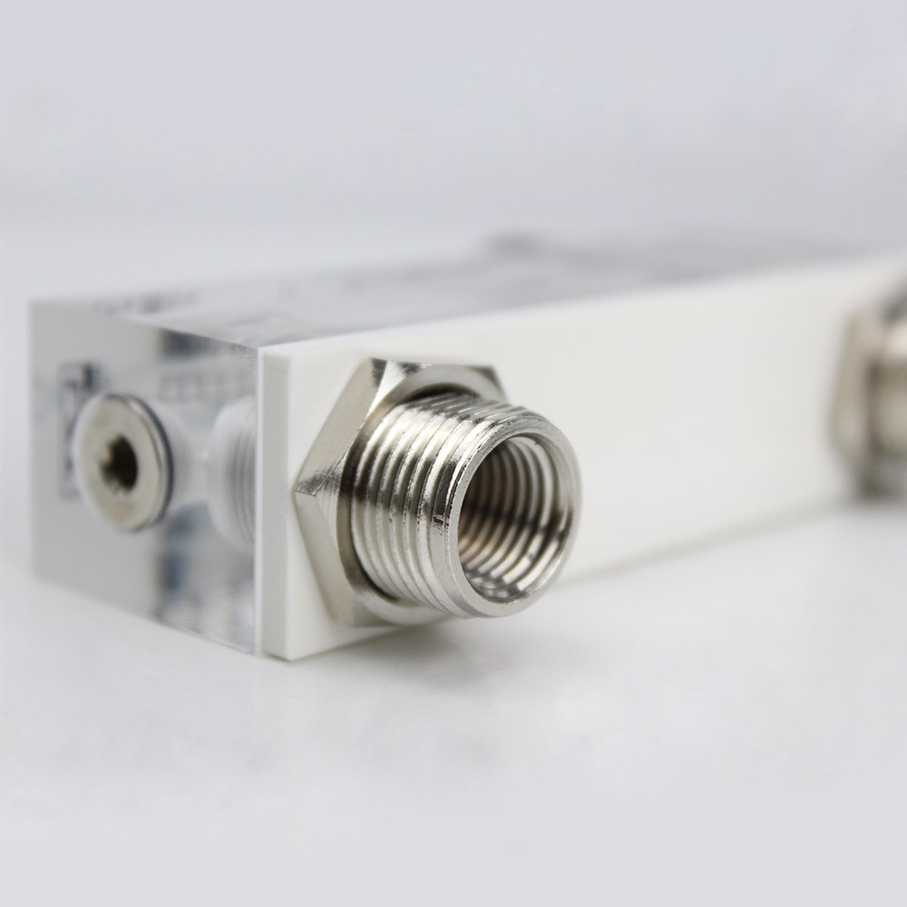 SENTEC LZM Rotameter Flowmeter Low Cost Popular Panel Type Acrylic Float Air Gas Rotaflowmeter Flowmeter Water Flow Meter