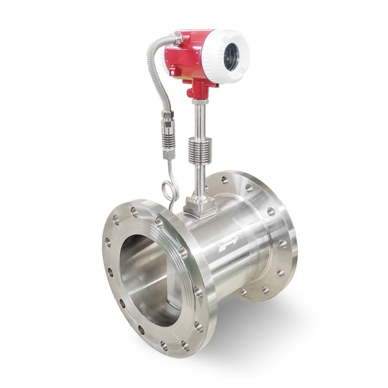 Good Quality DN100 High Pressure RS485 Digital Display Vortex Compressed Air Flow Meter