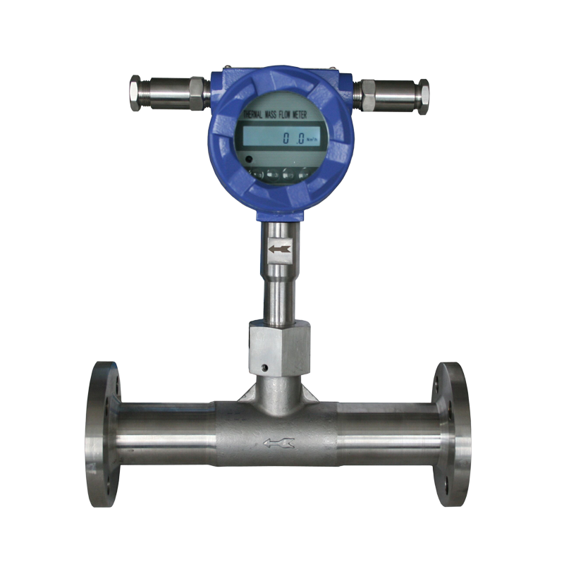 Helium Gas Flow Meter Gas Mass Flow Meters Ml/min 420ma Co2 Thermal Gas Mass Flow Meter