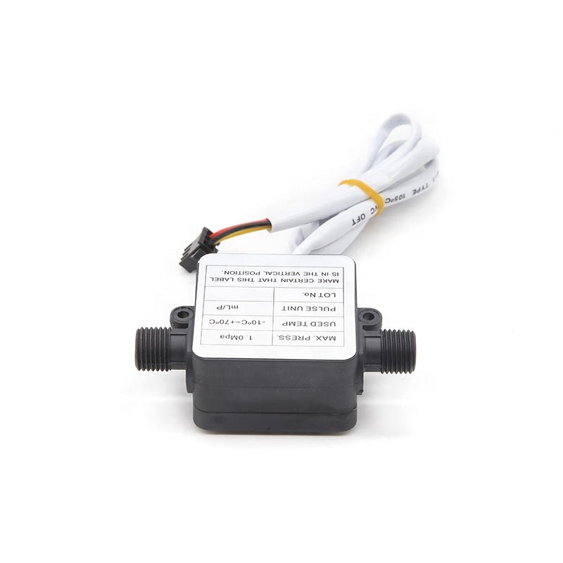 FDA Approval OFO7ZAT 1/4'' Micro Hall Sensing Counter Flowmeter 18-300L/H Oval Gear Oil Fuel Sensor for Petrol Service Equipment