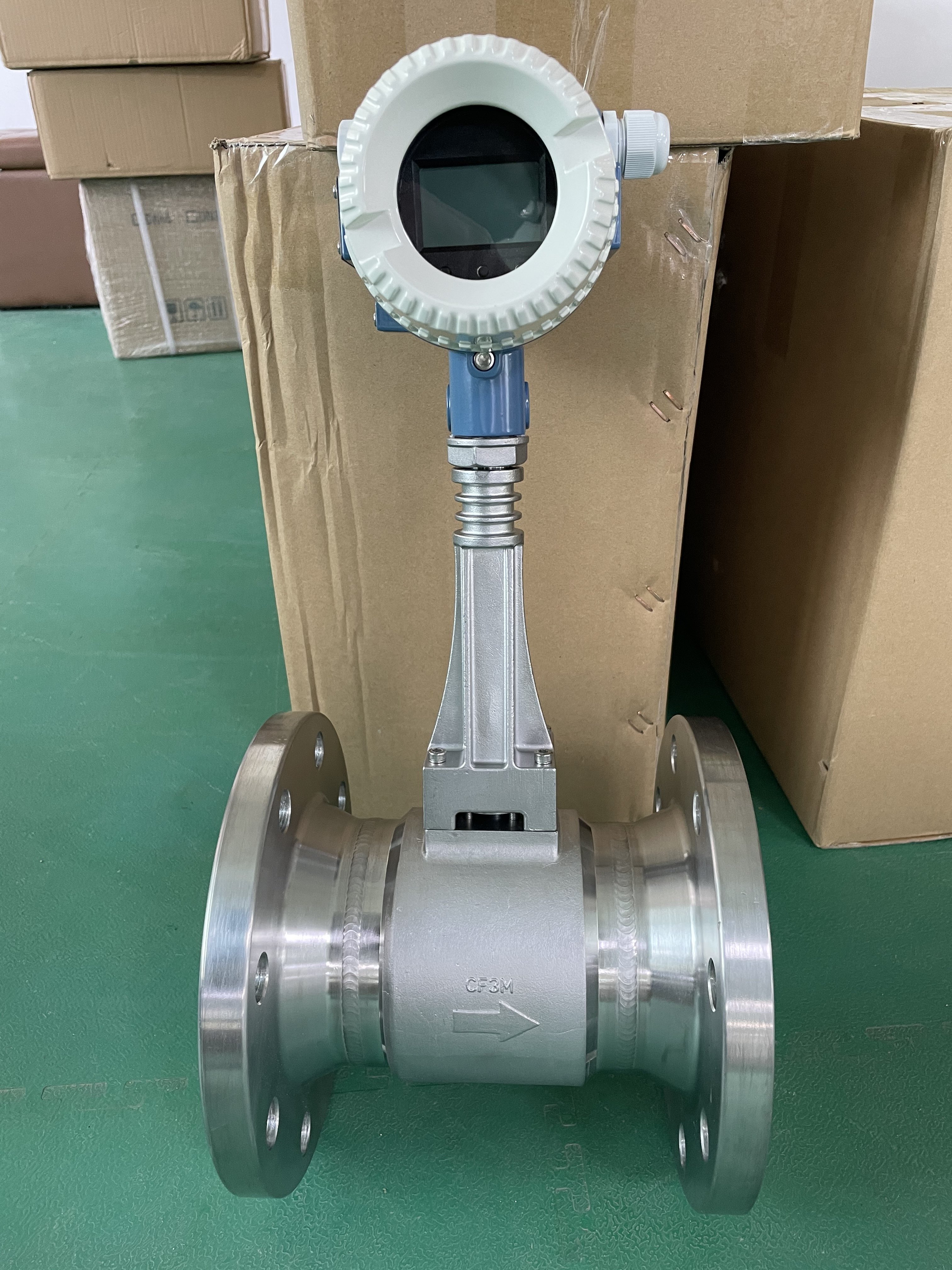 Super Heated Steam Vortex Flow Meter Price Industry DN100 Digital Vortex Flow Meter Stainless Steel Flow Meter