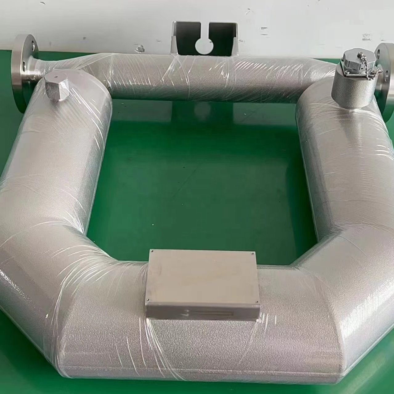 Custom Mass Rs485 Modbus Lcd Digital Display 2inch Coriolis Mass Flow Meter Brewing Beer lpg Gas Flowmeters