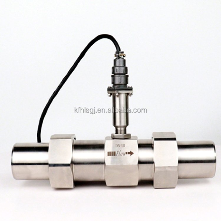 Low Cost Remote RS485 Automatic Edible Oil Flow Meter Preset Fuel Oil Turbine Water Flow Meter Flowmeter