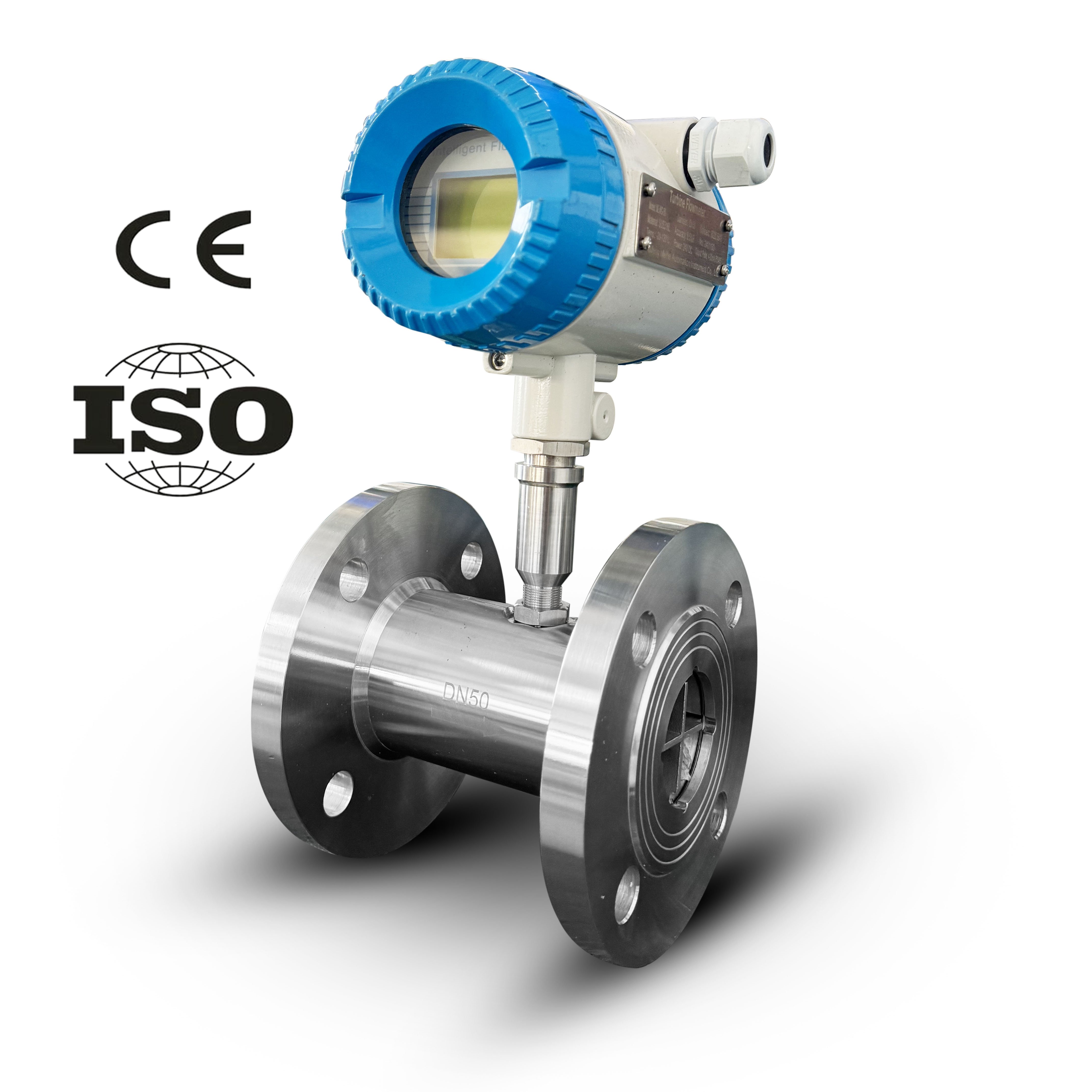 Digital Flow Meter for Diesel Fuel Alcohol Liquid PLC Control Flowmeters