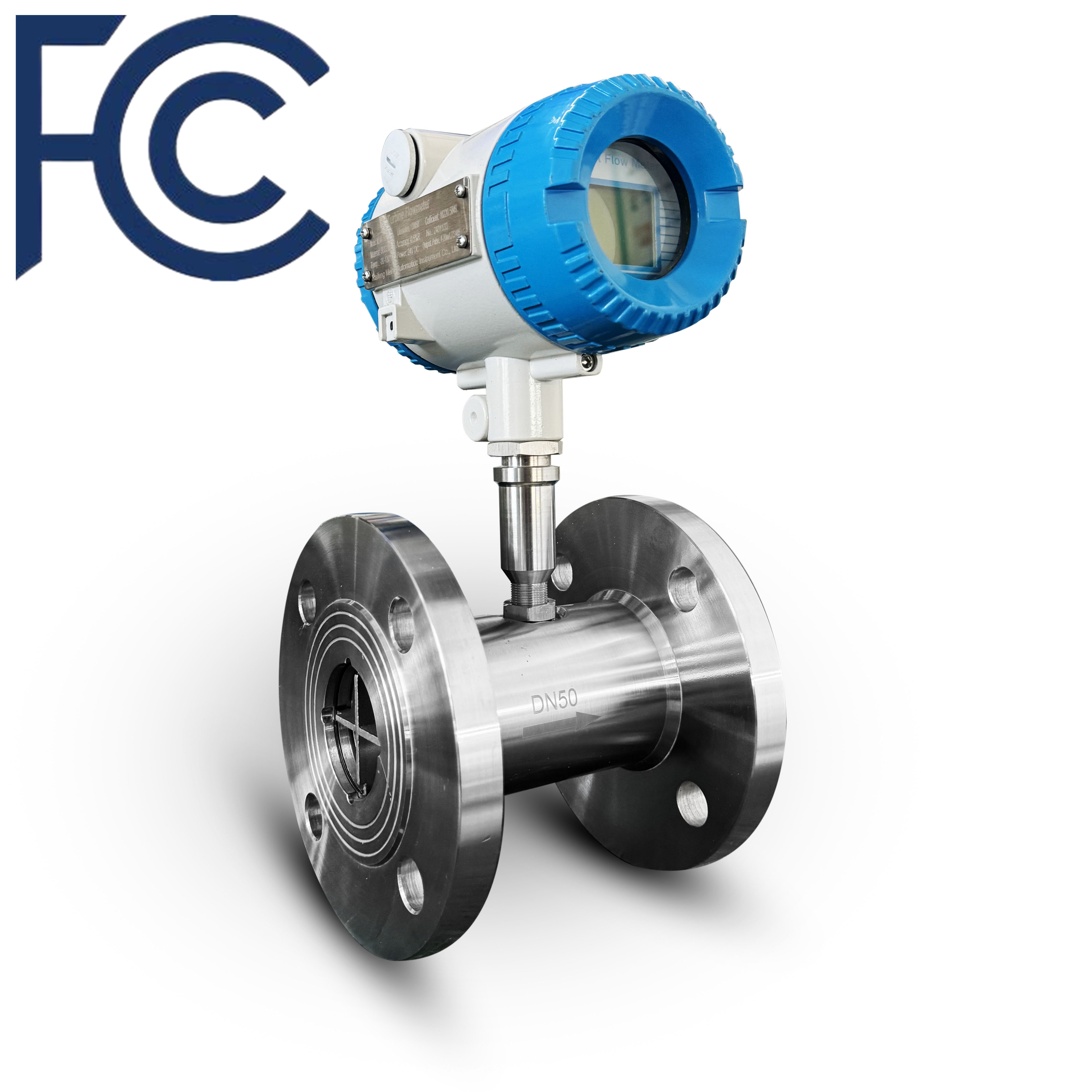 Digital Flow Meter for Diesel Fuel Alcohol Liquid PLC Control Flowmeters