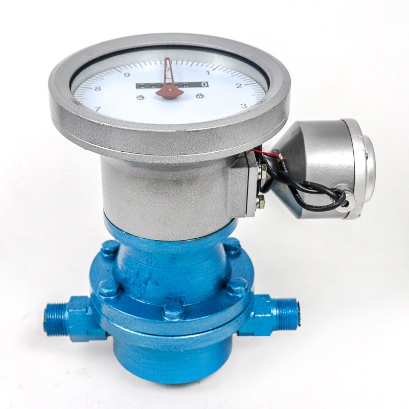 High Temperature Bunker Oil Oval Gear Flow Meter Dn 80