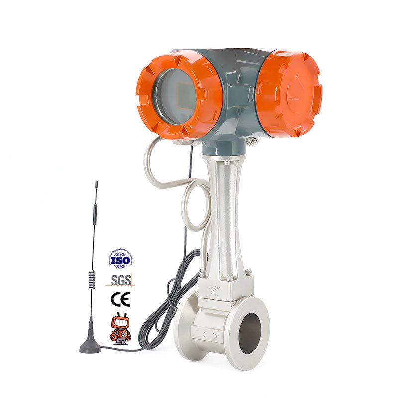 High Quality Intelligent Digital Steam Flange Flow Meter RS485 vortex Flow Meter