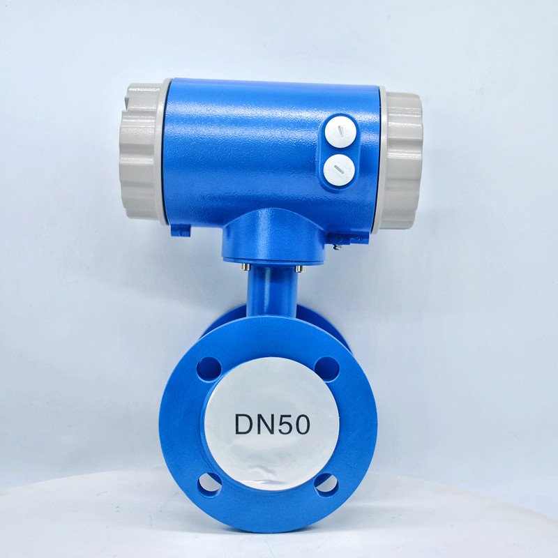Hot sale magnetic flow meter price chilled water flow meter PTFE liner river water electromagnetic flow meter