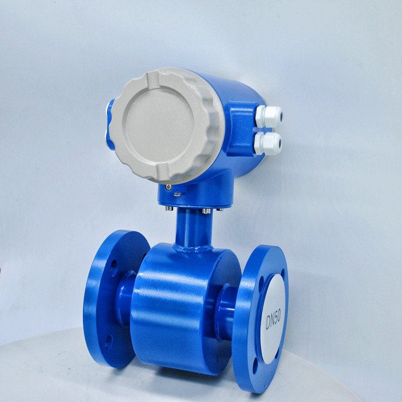 Hot sale magnetic flow meter price chilled water flow meter PTFE liner river water electromagnetic flow meter