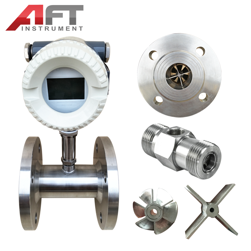Paint Flow Meter Precision for Glycerin Original Water Smart Mini Impeller Turbine Engine Flow Meter