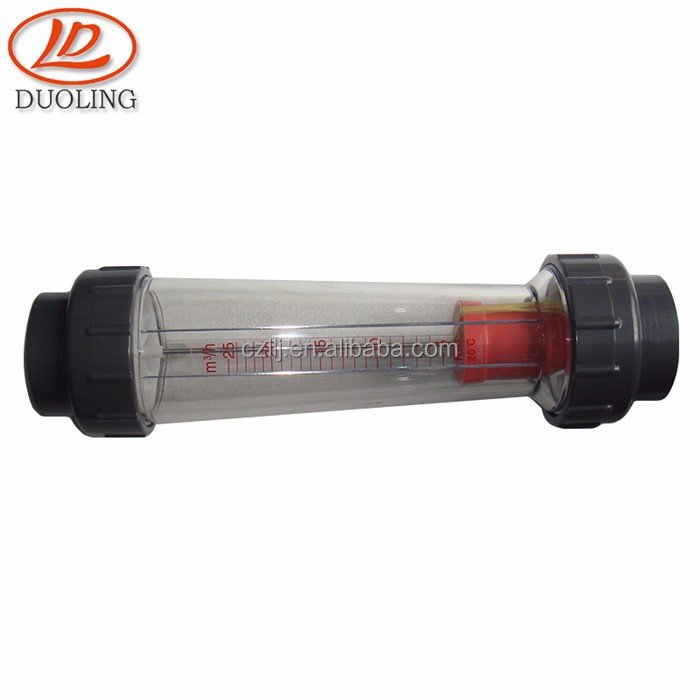 Rotameter Flow Meter Plastic Water Flowmeter