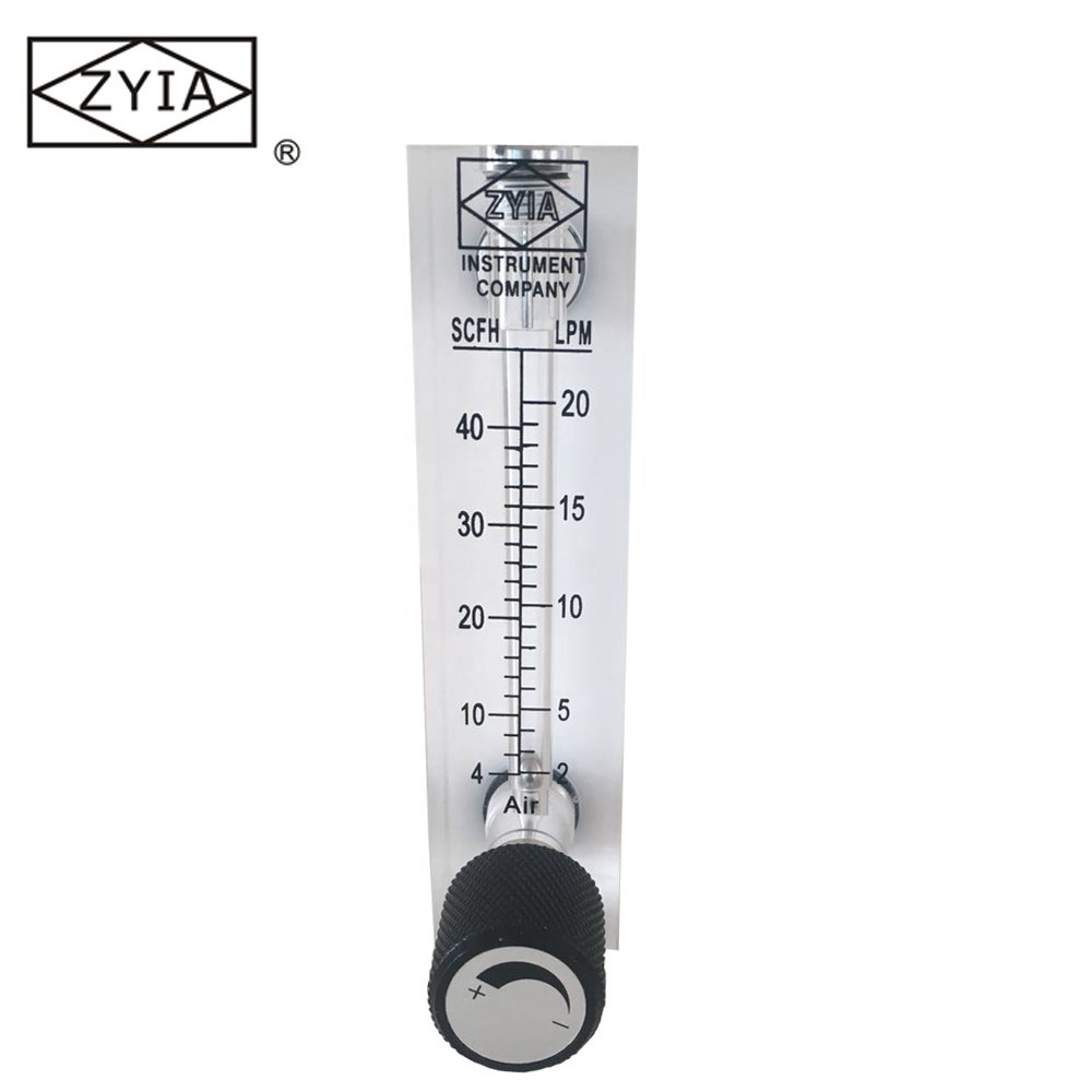 Hot Sell Durable LZM-6T Panel Type Acrylic Rotameter Mini Water Rotameter for Liquid and Gas