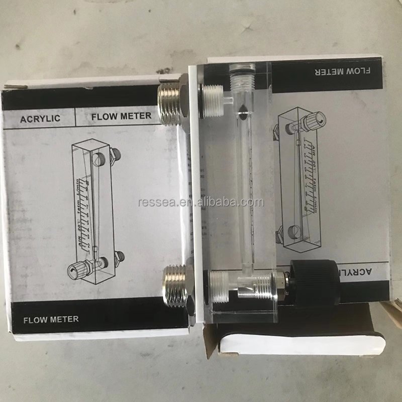250ml Carbon Dioxide Flow Meter CO2 O2 Gas Flowmeter with Regulation Valve