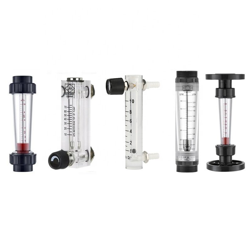 250ml Carbon Dioxide Flow Meter CO2 O2 Gas Flowmeter with Regulation Valve