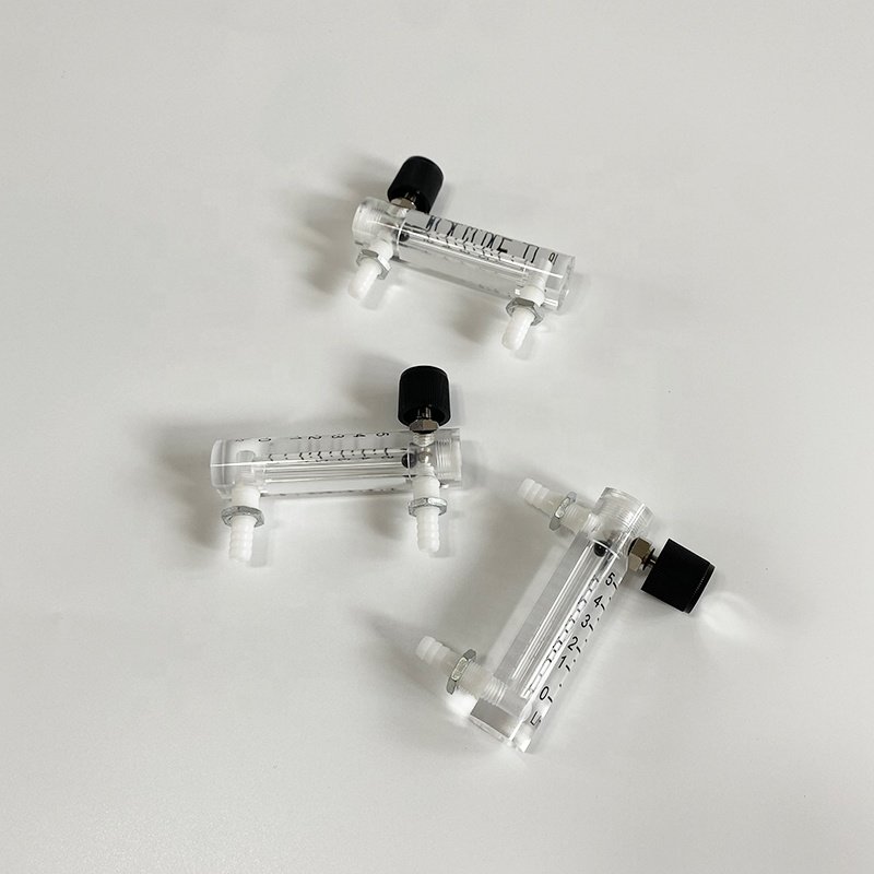 250ml Carbon Dioxide Flow Meter CO2 O2 Gas Flowmeter with Regulation Valve