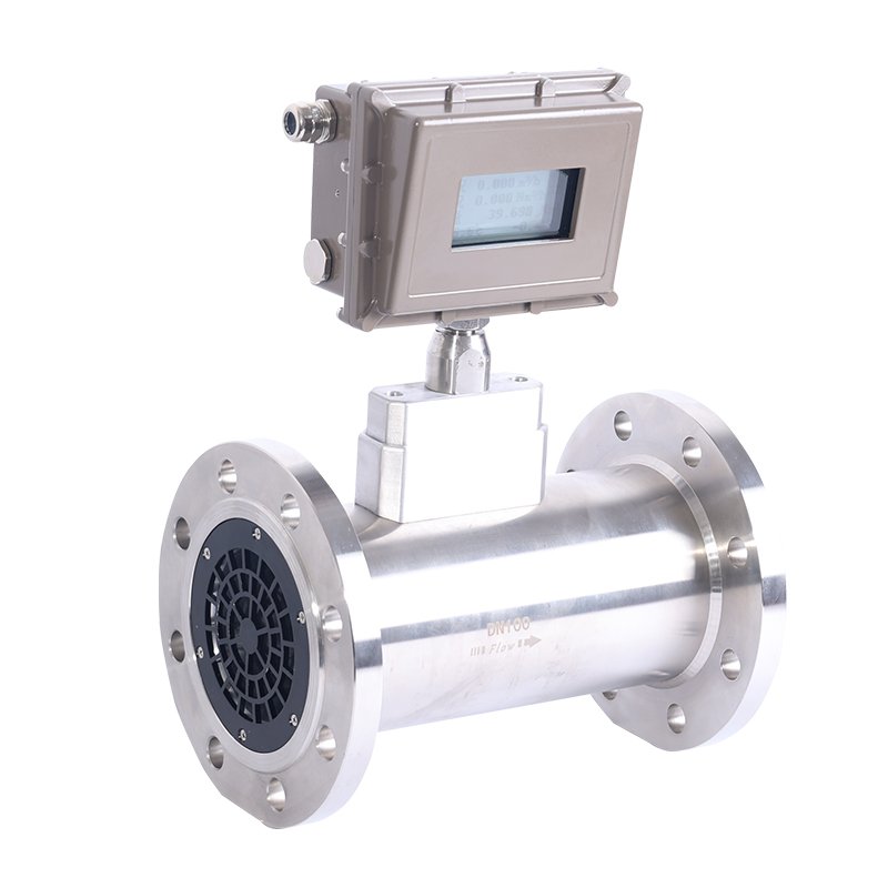 High Precision Low Cost Gas Turbine Flowmeter Customized OEM Natural Gas Propane Pipeline Gas Meter Flowmeter