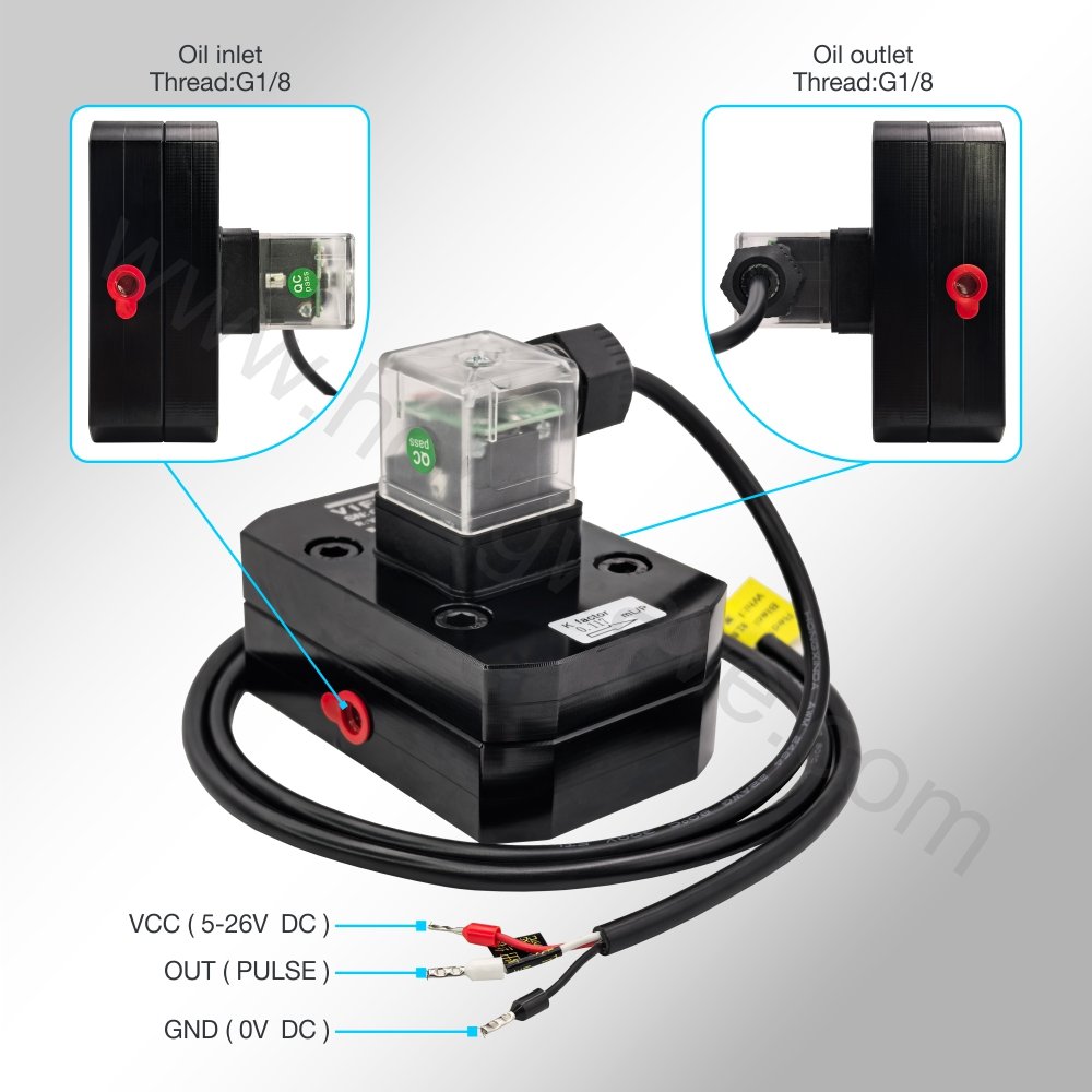 Hwaut Viflow Fuel Diesel Injector Flow Meters Small Flow FlowMeter for Common Rail Tester Bench