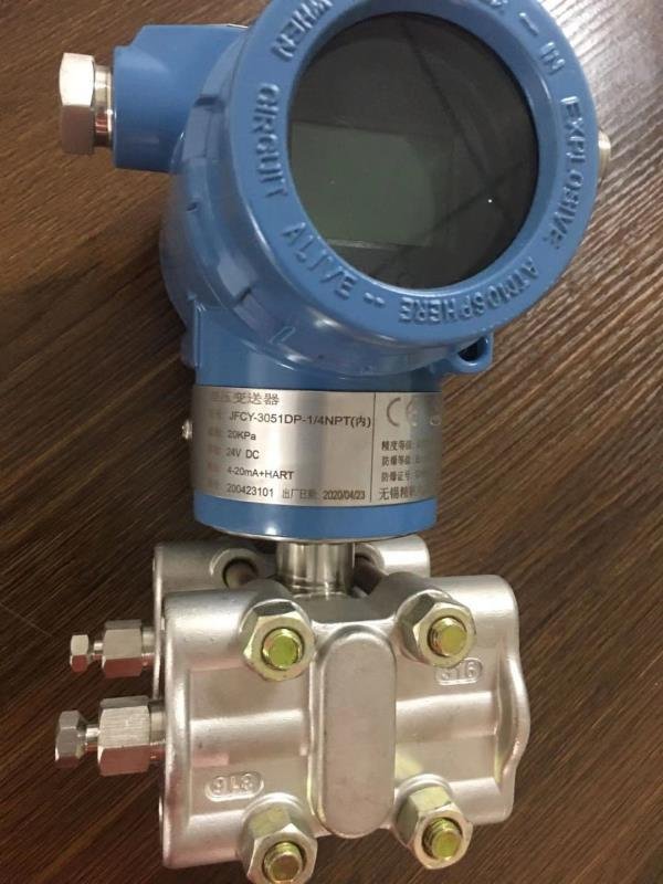 Orifice Plate Flow Meter Differential Pressure Transmitter