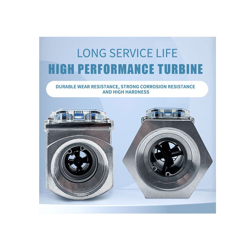 Electronic Digital Turbine Flowmeter Turbine Flow Meter Flowmeter with High Precision