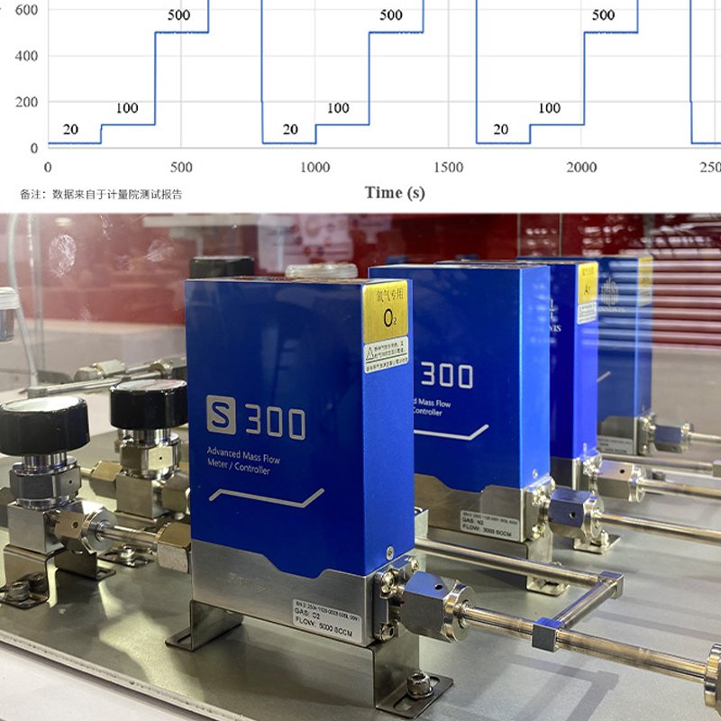 Gas Mass Flow Meter Spot High Precision Controller Corrosion-resistant Gas Explosion-proof Thermal Type