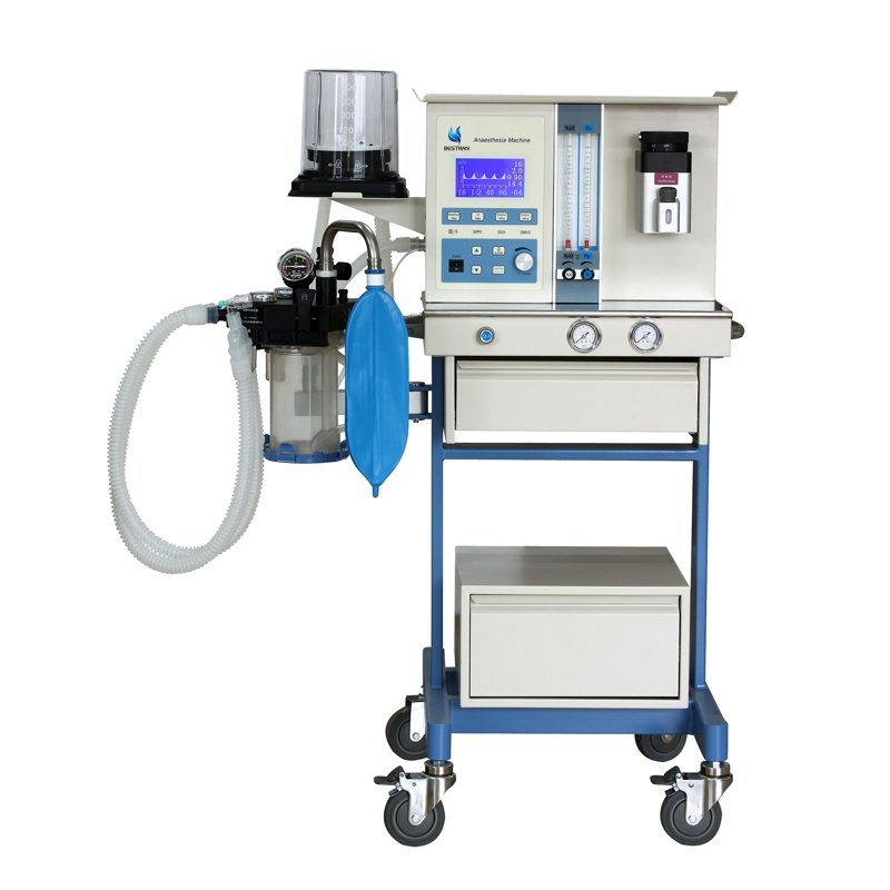 BT-AN35 Small Outer Suspension 1 Small Vaporize 2 Tube Oxygen Flow Meter Medical Animal Clinic Veterinary Anesthesia Machine