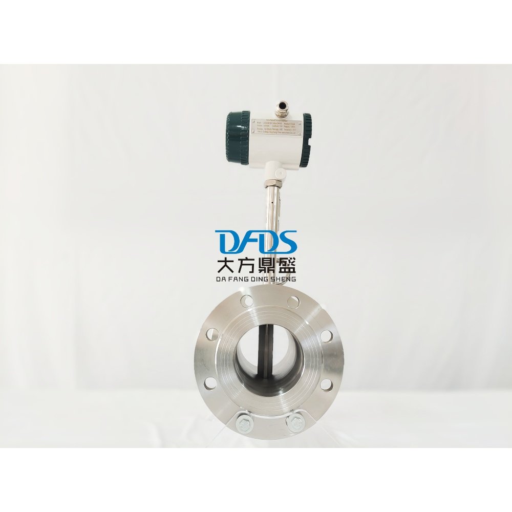 1% Precision DN100 Liquid Water Flow Meters Dioxide Oxygen Hydrogen Methane Steam Gas Vortex FlowMeter for Air