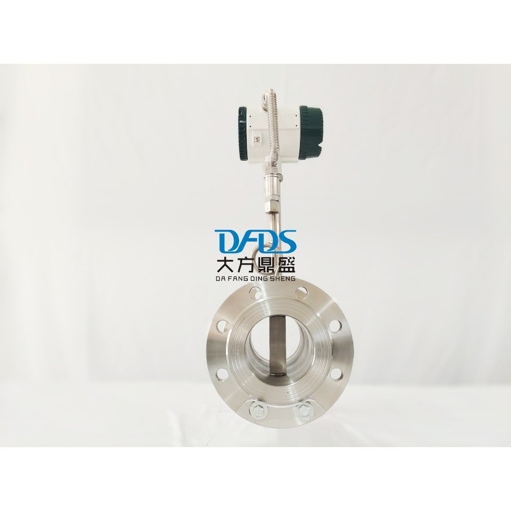 1% Precision DN100 Liquid Water Flow Meters Dioxide Oxygen Hydrogen Methane Steam Gas Vortex FlowMeter for Air
