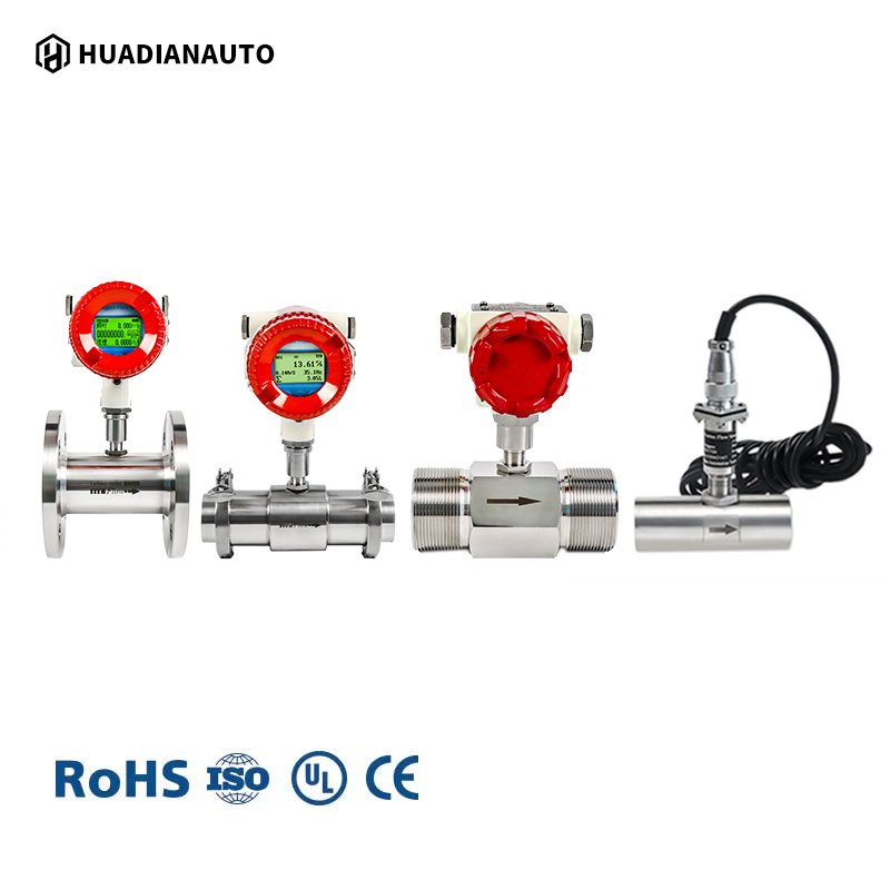 Fuel Dispenser Digital Liquid Turbine Flow Meter Variable Area Air & Gas Flowmeters 4-20ma or Pulse Output 1% or 0.5% CN;ANH