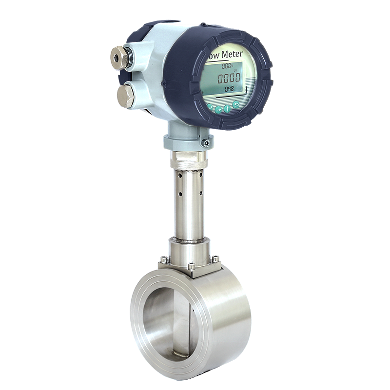 Low Price 4-20ma RS485 vortex Flowmeter Oxygen Gas Flow Meter for Biogas Super Heated Steam Compressed air Hot Oil lpg
