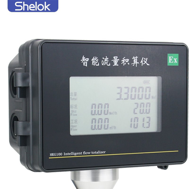 Shelok Good Repeatability Waist Wheel Flowmeter Liquefied Carbon Gas Flow Meter