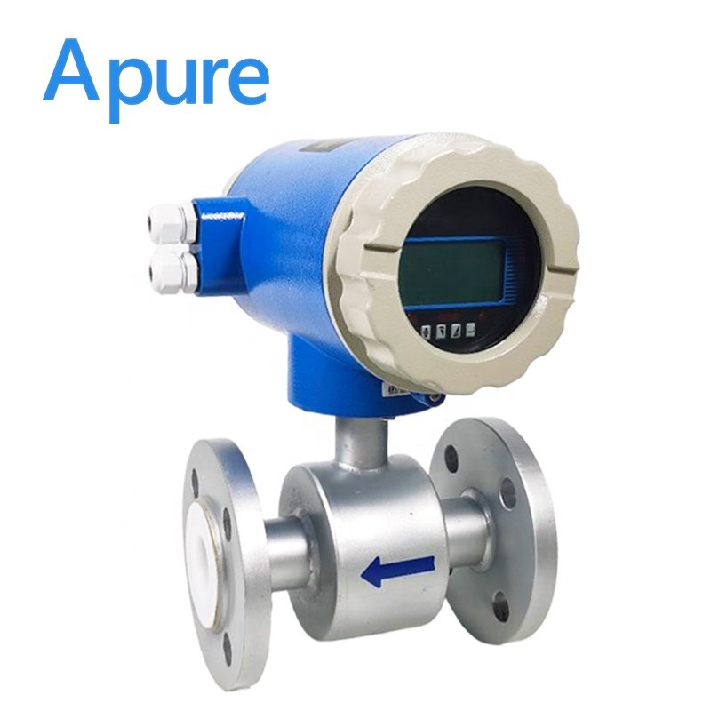 Apure Water Electromagnetic Peak Flow Meter for Flow Transmitter