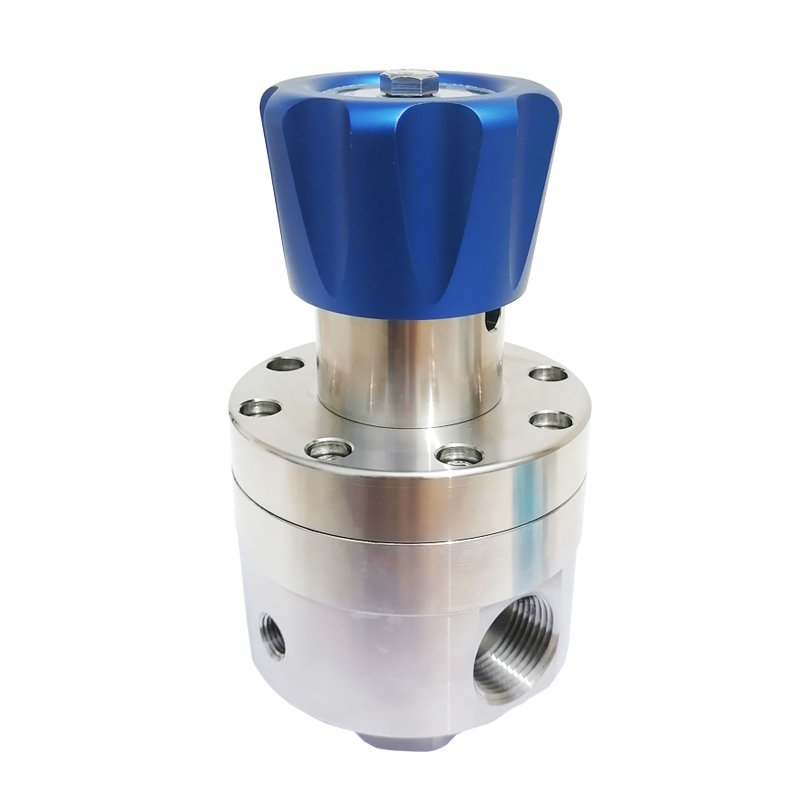 BVF BR9 Stainless Steel Extra-large Flow Regulator with Flow Coefficient Cv6.6 and NPT 1" and 3/4" F Threaded Connections