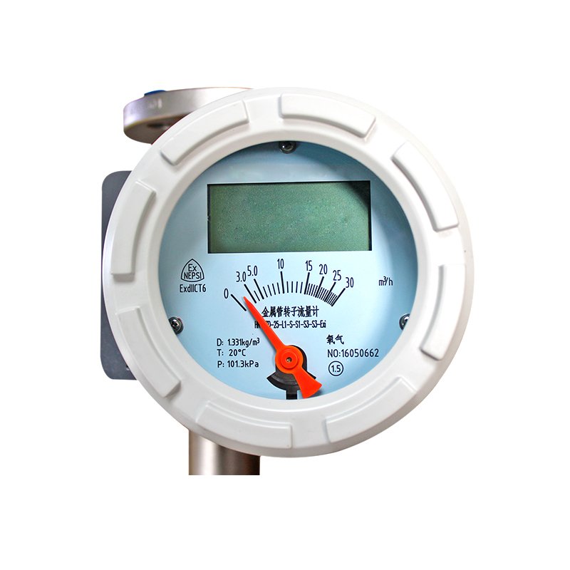 Factory Sales Long Life Span Metal in Line Water Flowmeter Gas Flow Meter Pitot Tube Indicator With Rotor